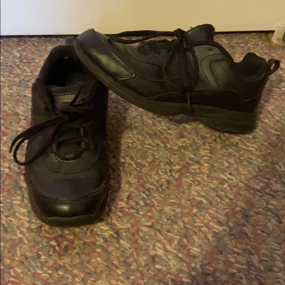 No slip sneakers.